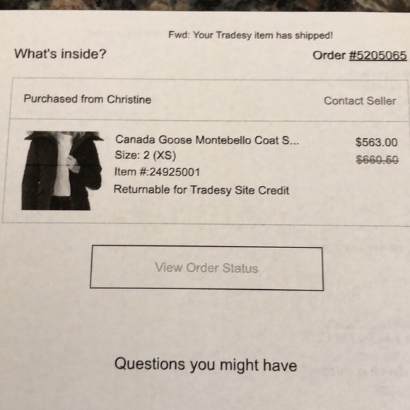 Canada goose montebello jacket - Picture 5 of 5